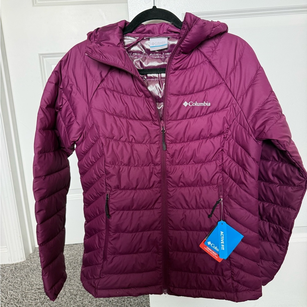 NWT Columbia Women’s Size Small Omni-Heat Thermal Reflective Puffer Jacket